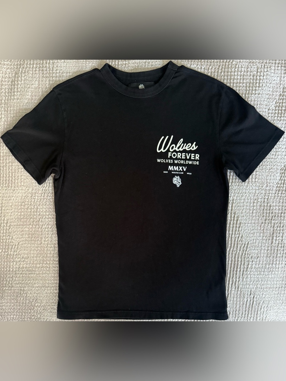 Darc Sport Wolves Forever Limited Edition #566/1000 Black Graphic Tee Size S